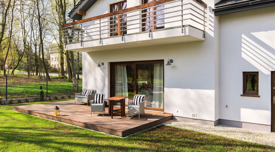 Hausbau: Balkon und Terrasse