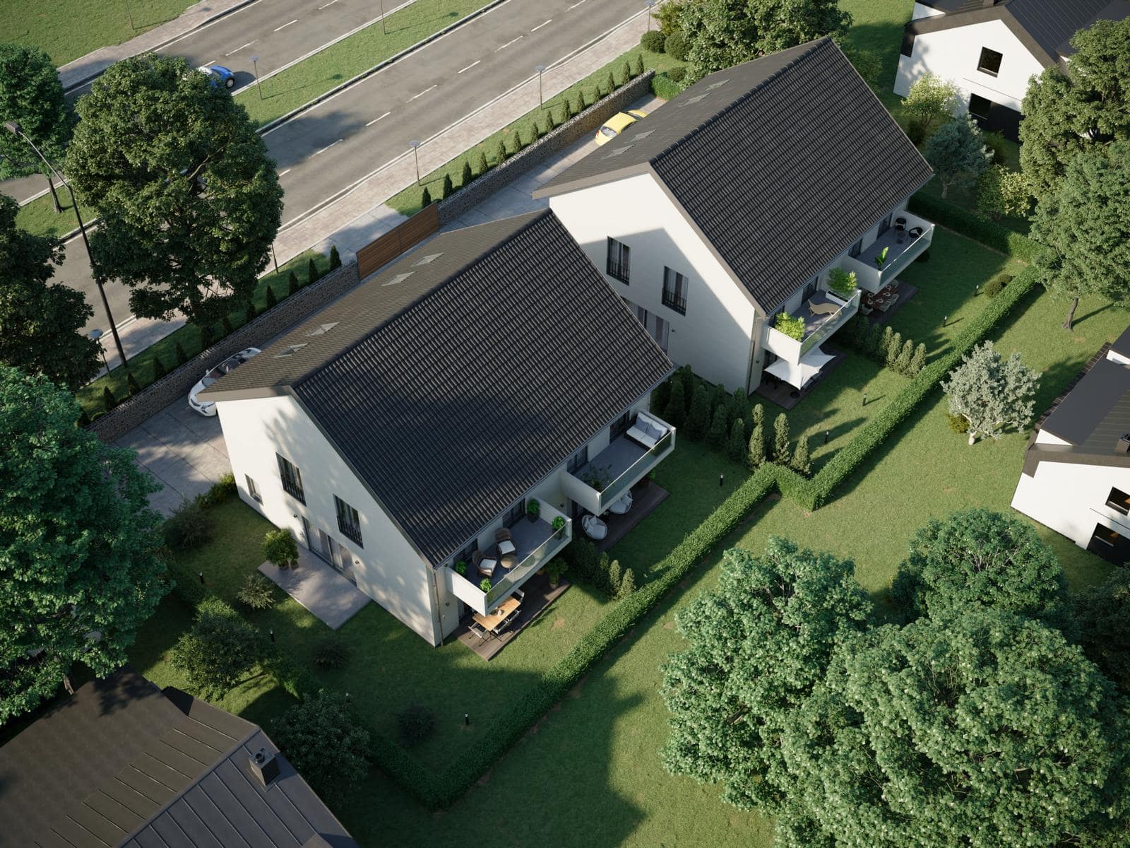Grundstück für Eigentumswohnungen in Vogelsdorf