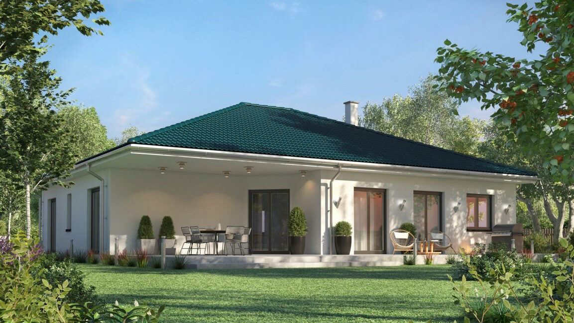Bungalows bauen in massiver Bauweise