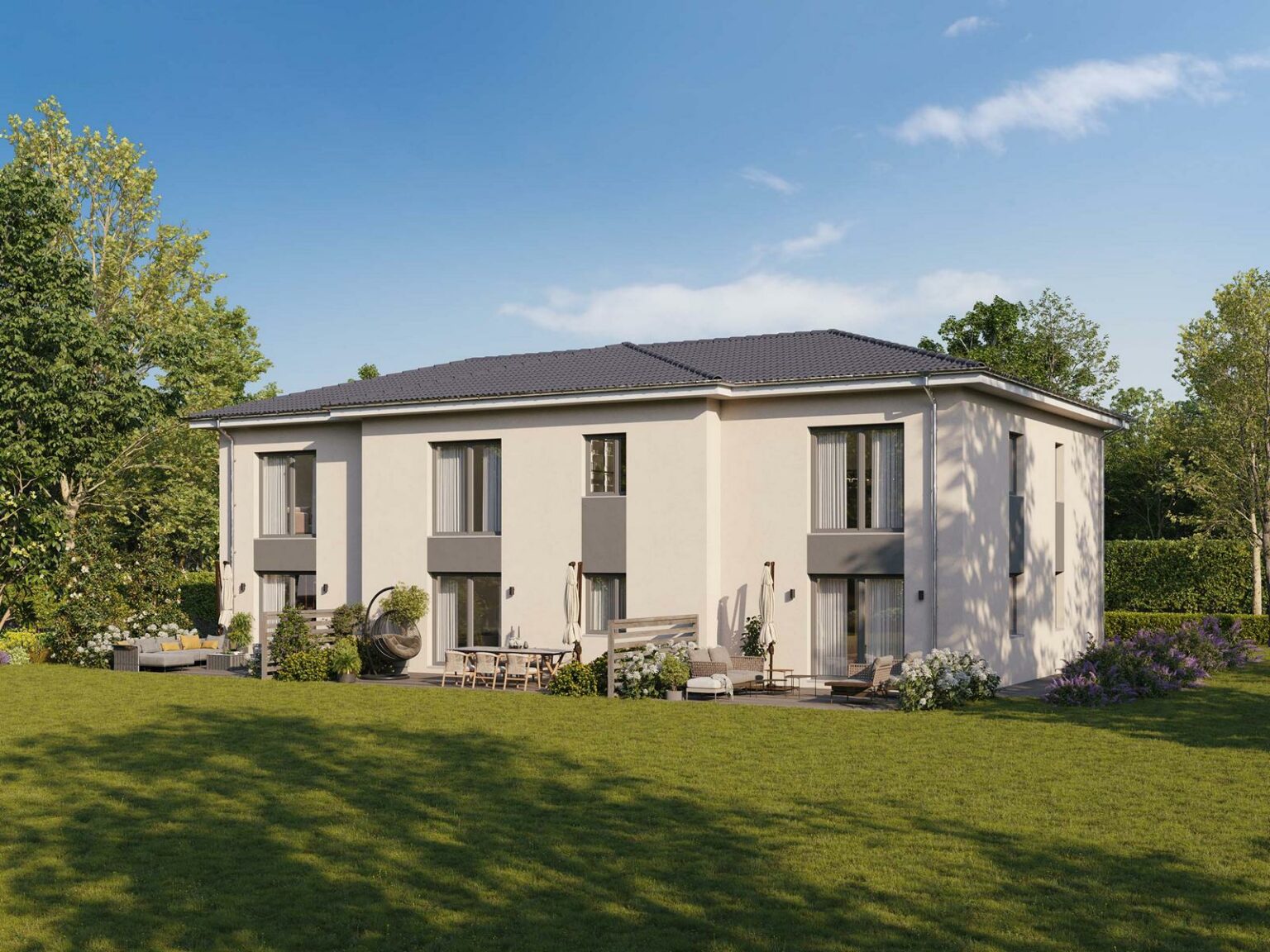 ᐅ Wohnhaus Als Doppelhaus / Doppelhaushälften | Kompetenz Haus