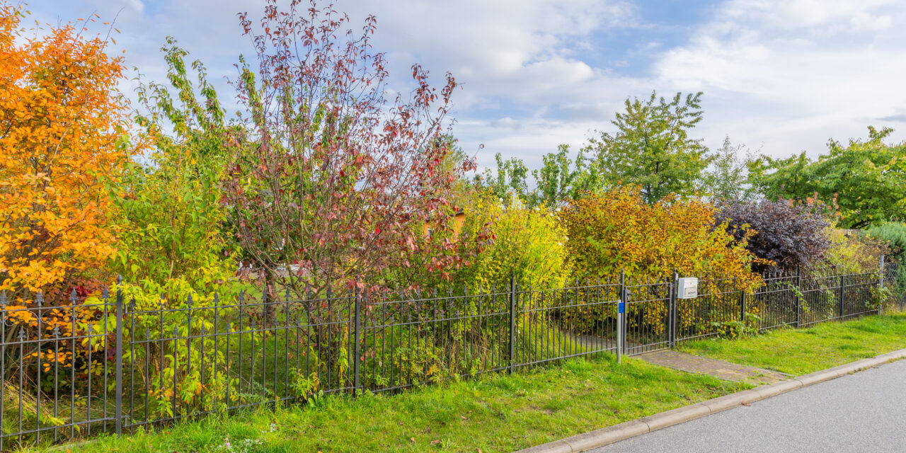 Straßenseite Grundstück in Panketal