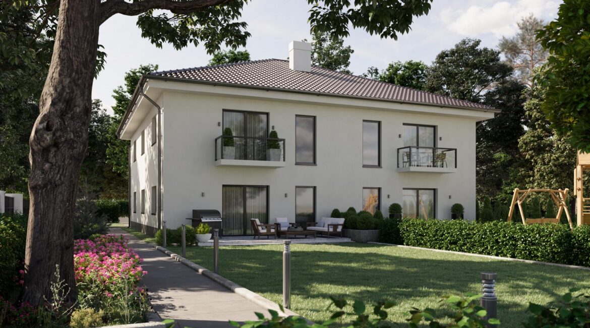 Beispiel Doppelhaus - Grundstück Ahrensfelde