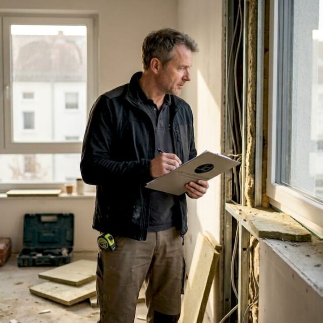 Energieberater nimmt Neubauwohnung in Berlin unter die Lupe