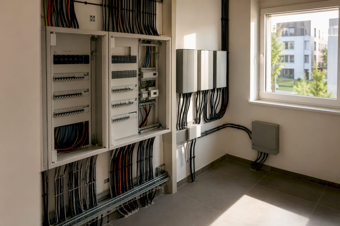 Elektro-Unterverteilung für Mehrfamilienhaus