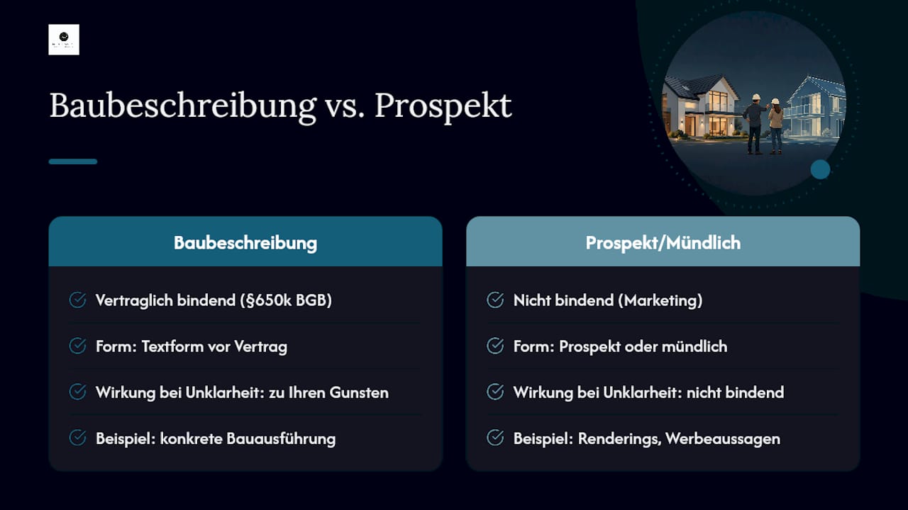 Was ist eine Leistungsbeschreibung im Hausbau eigentlich? — overview diagram